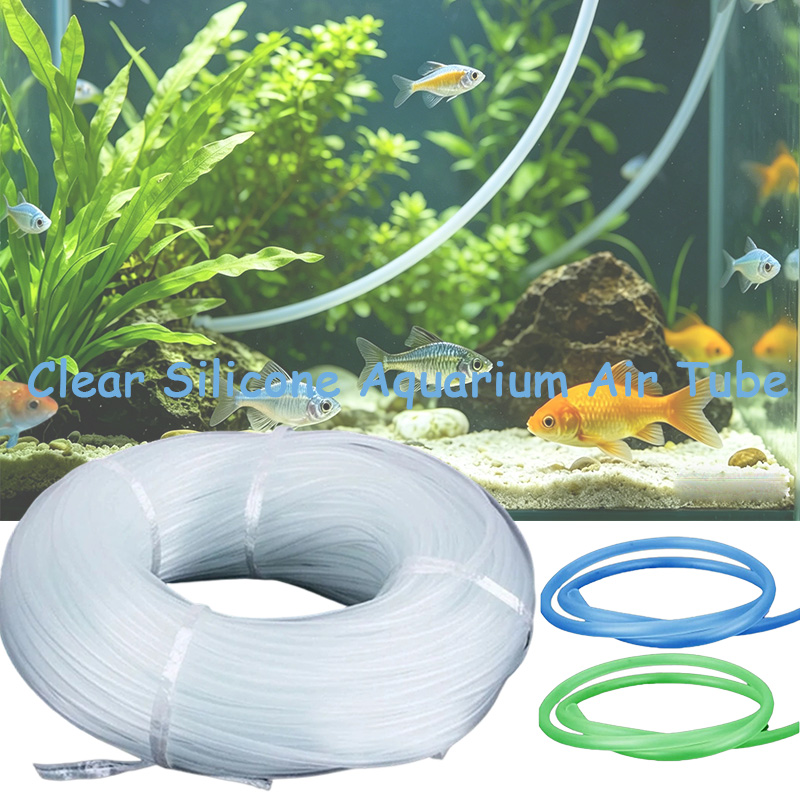 Aquaculture Aerator Pump - Przezroczysta rurka PVC do akwarium 4*6mm,