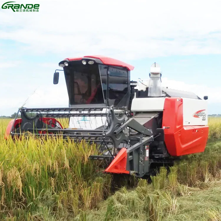 Combine Harvester Mini - Kubota PRO988Q Mini kombajn do zbioru