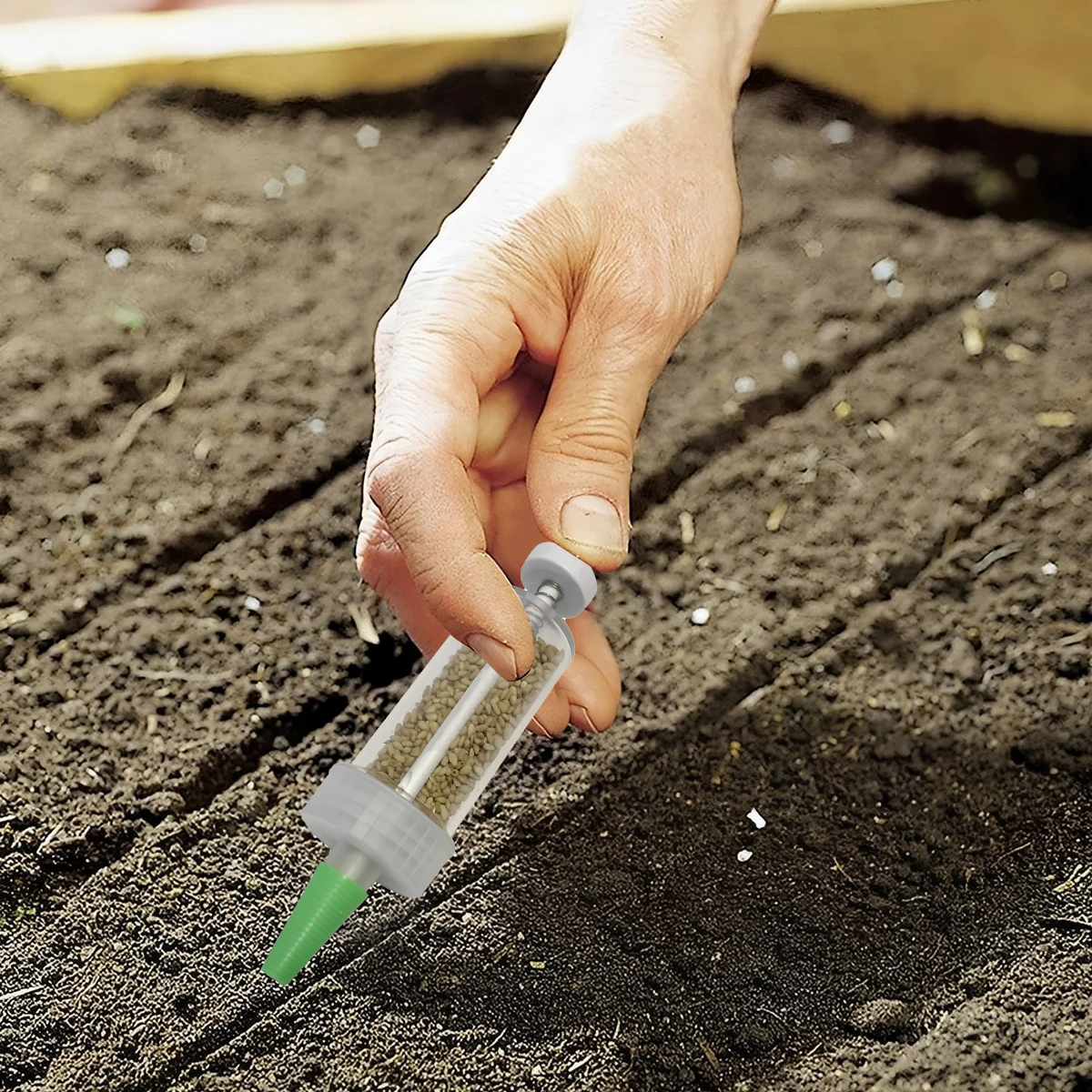 Mini dozownik nasion do siewu  – Manual Seeder Hand recenzja i cena