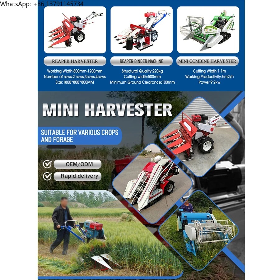 Mały, kompaktowy kombajn z prz – Combine Harvester Mini recenzja i cena